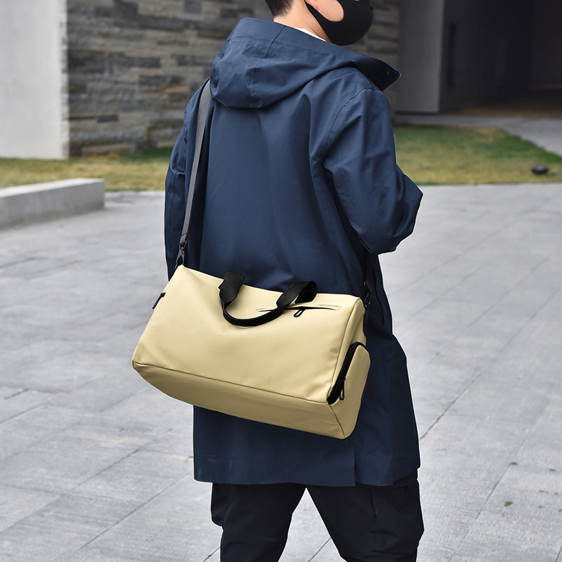 Sac de Voyage Homme Polochon Moderne avec Compartiments Pratiques 2