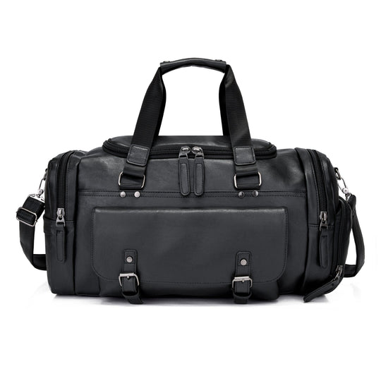 Sac de Voyage Homme Style Polochon Pratique avec Compartiments Multiples 0