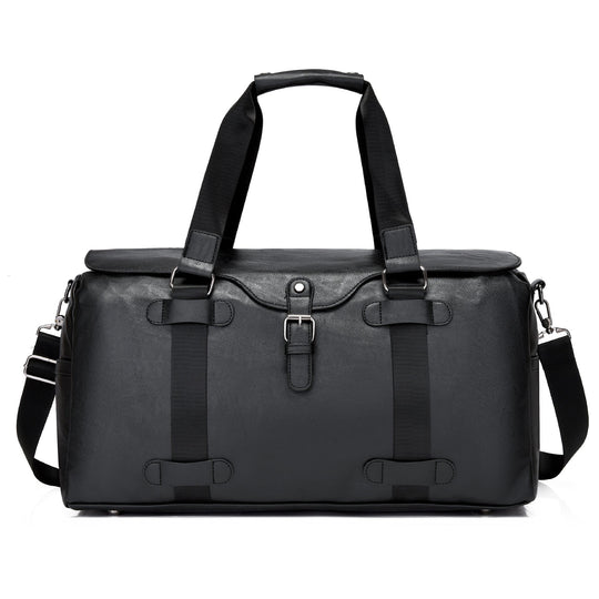 Sac de Voyage Homme Style Polochon Pratique avec Compartiments Multiples 1
