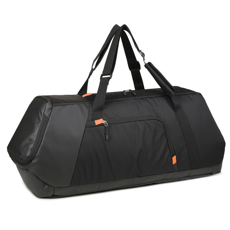 Sac de voyage polochon multi-poches pour homme pratique 5
