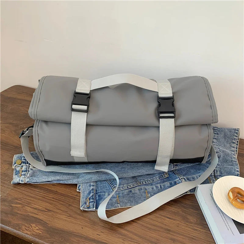 Sac de voyage pour homme style urbain résistant à l'eau 0