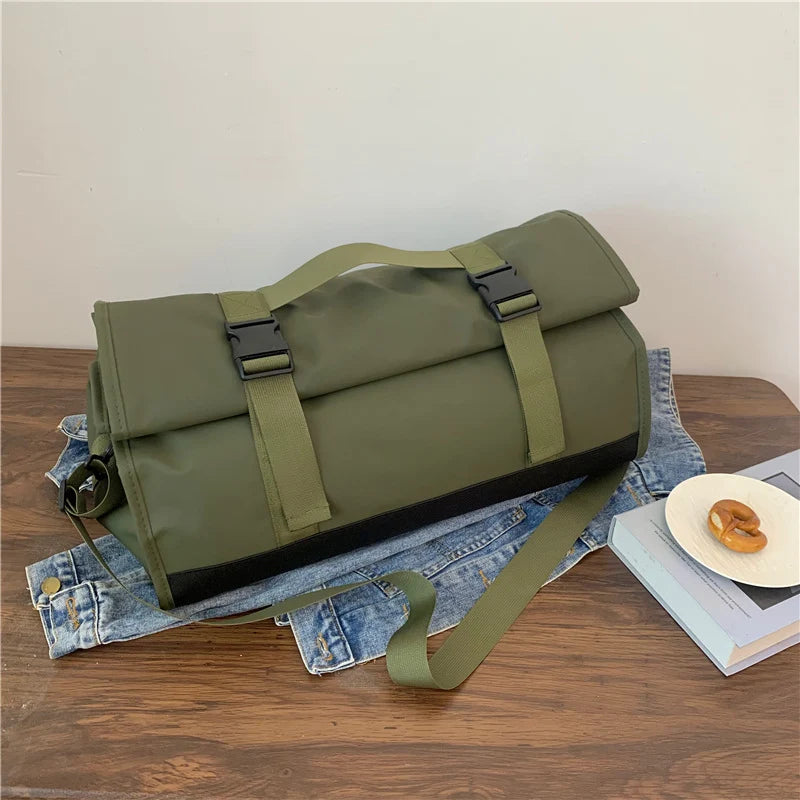 Sac de voyage pour homme style urbain résistant à l'eau 8