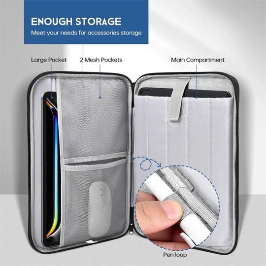 Sacoche Ordinateur Portable Unisexe Étanche Design Moderne 2