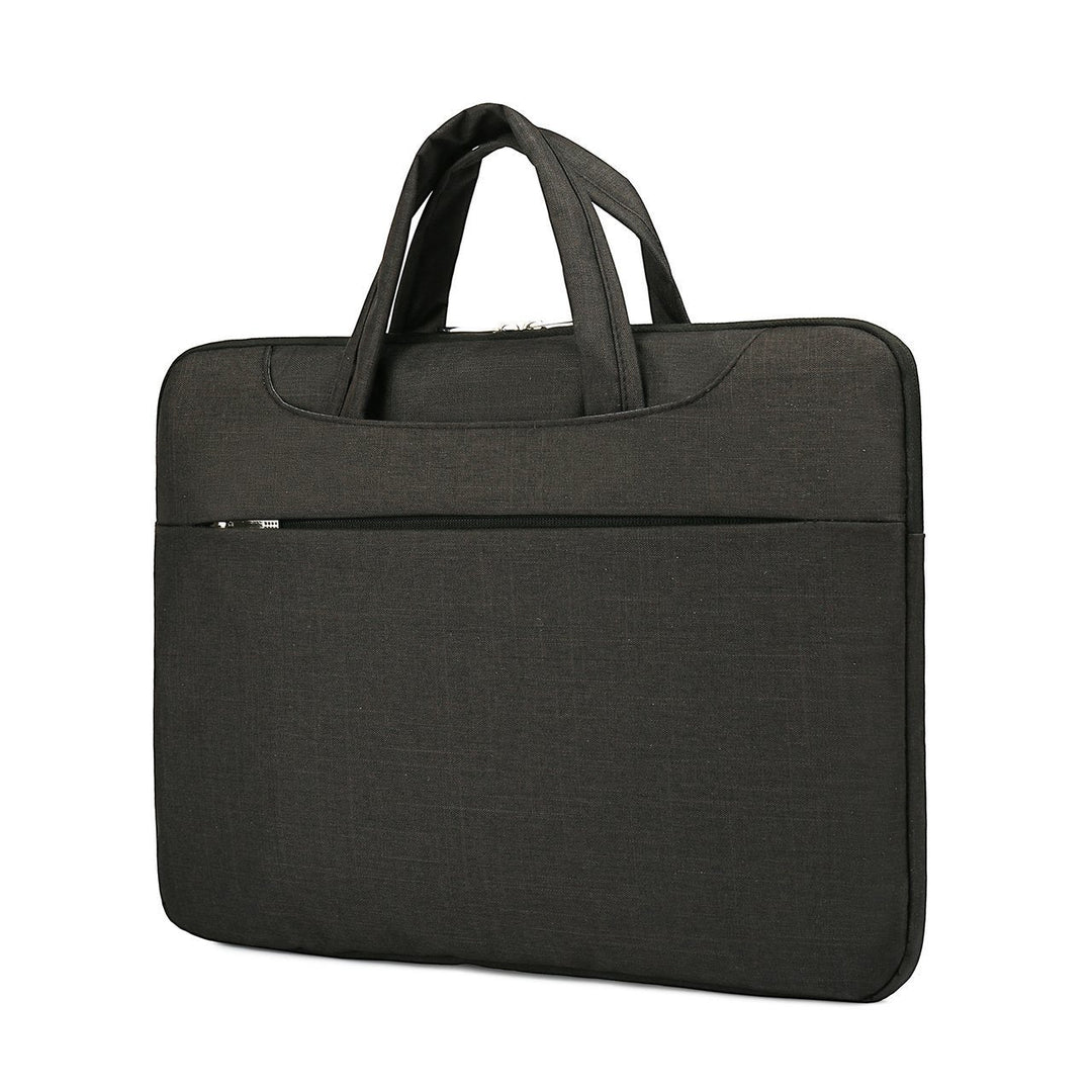 Sacoche pour ordinateur portable homme avec double poignée pratique 4