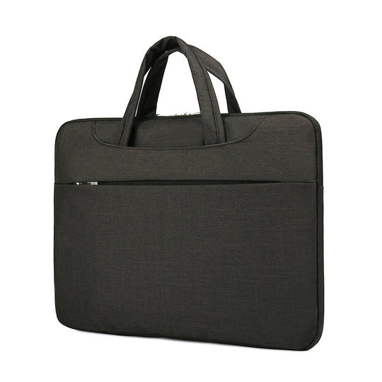 Sacoche pour ordinateur portable homme avec double poignée pratique 4