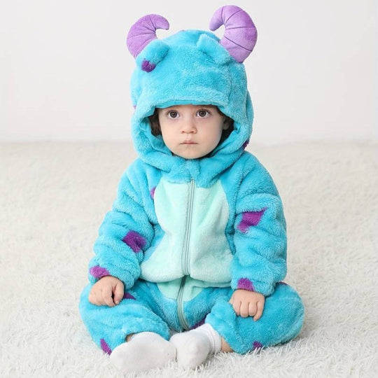 Salopette pour Bébé Motifs Animaux Confortable 1