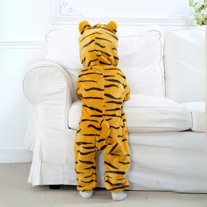 Salopette pour Bébé Motifs Animaux Confortable 7