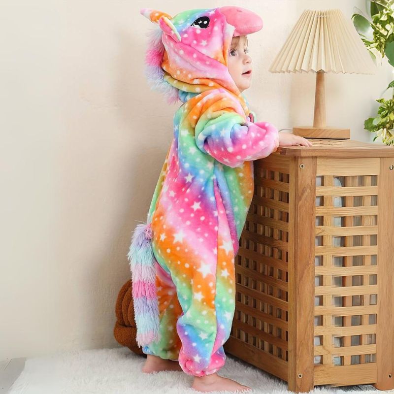 Salopette pour Bébé Motifs Animaux Confortable 8