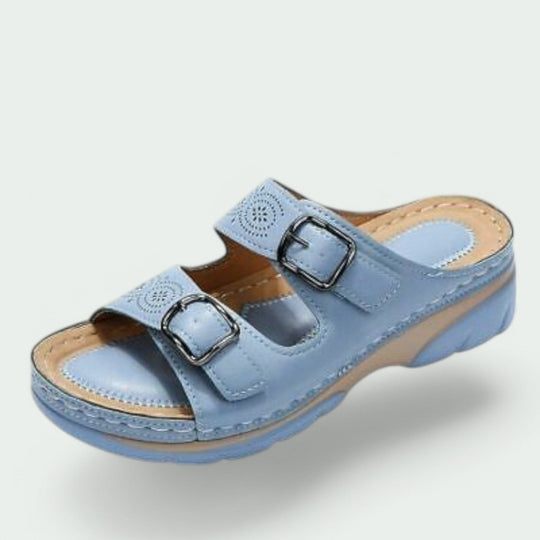 Sandales Femme à Talon Large en Simili Cuir 0