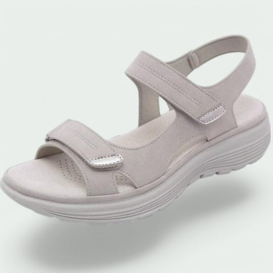 Sandales Femmes Confortables Velcro Tissu Respirant Semelle Antidérapante 3