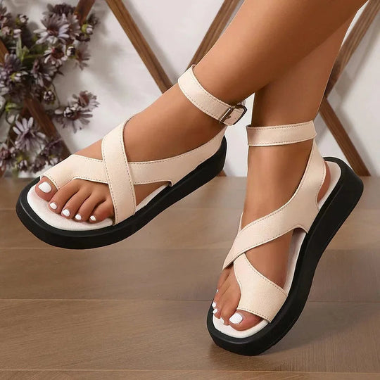Sandales Gladiateur Épaisses pour Femmes, Style Tendance 2