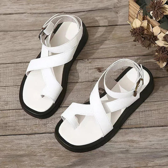 Sandales Gladiateur Épaisses pour Femmes, Style Tendance 3