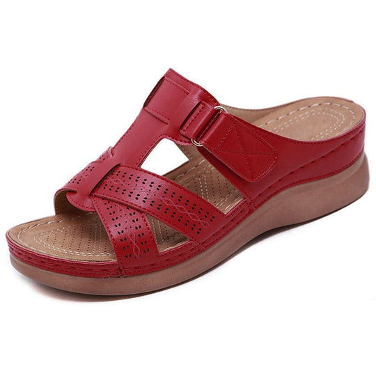 Sandales Pour Femmes À Enfiler Style Bohème Avec Talon Compensé 3
