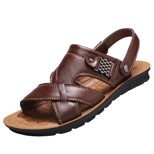 Sandales pour Hommes en Cuir Respirant 4