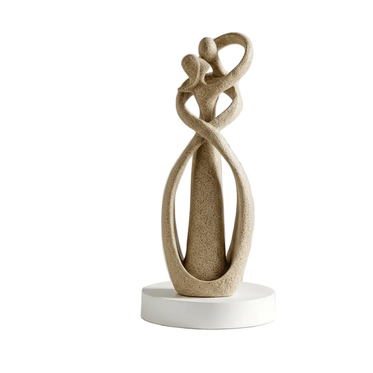 Sculpture Abstraite Étreinte Intemporelle 0