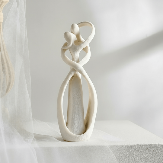 Sculpture Abstraite Étreinte Intemporelle 7