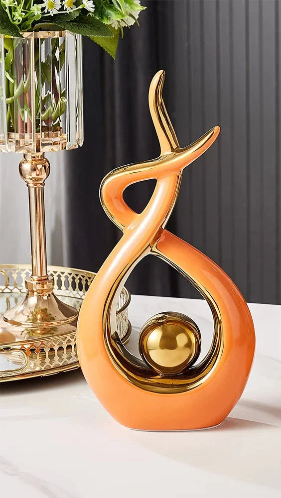 Sculpture d'art abstraite moderne 9