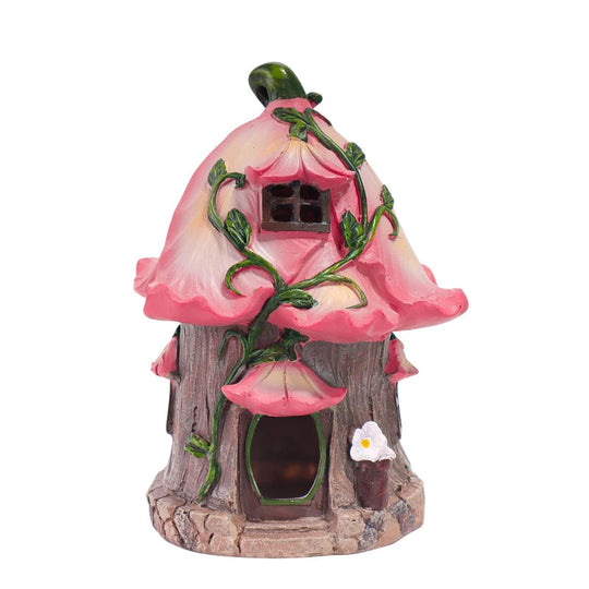 Sculpture de Maison Champignon Décorative pour Jardin 0