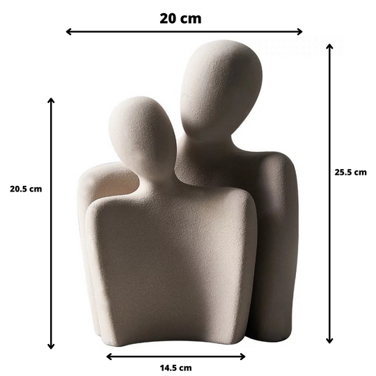 Sculpture en Céramique Abstraite pour Décoration 2