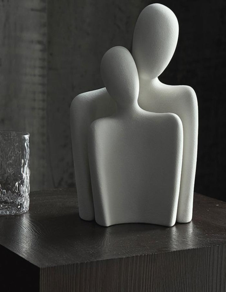 Sculpture en Céramique Abstraite pour Décoration 3