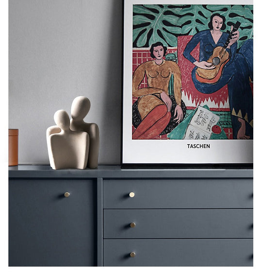 Sculpture en Céramique Abstraite pour Décoration 5