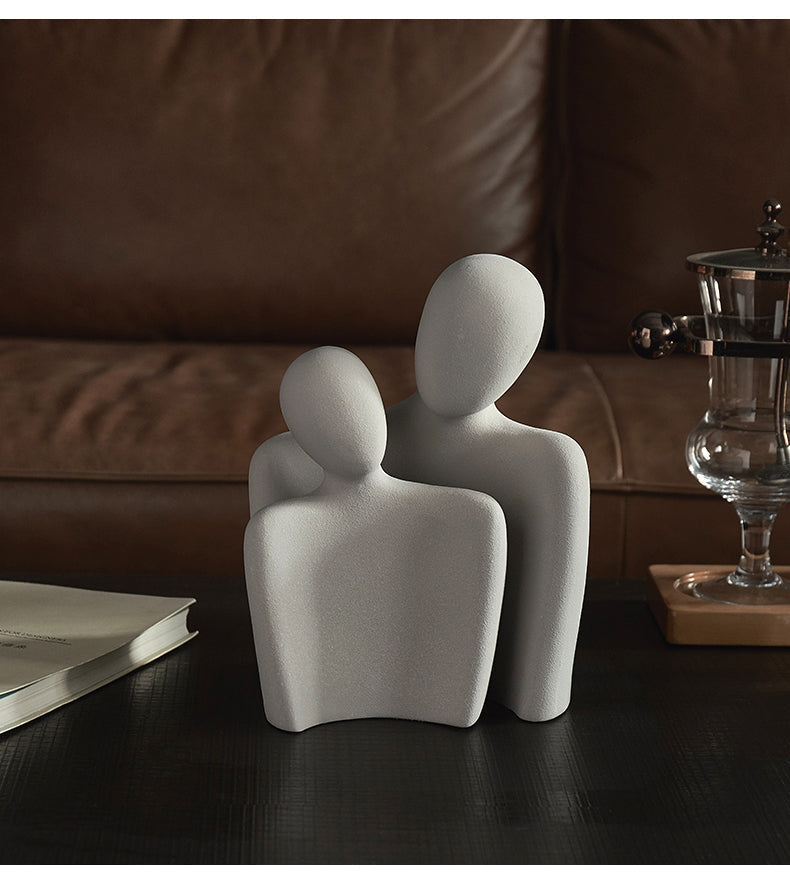 Sculpture en Céramique Abstraite pour Décoration 8