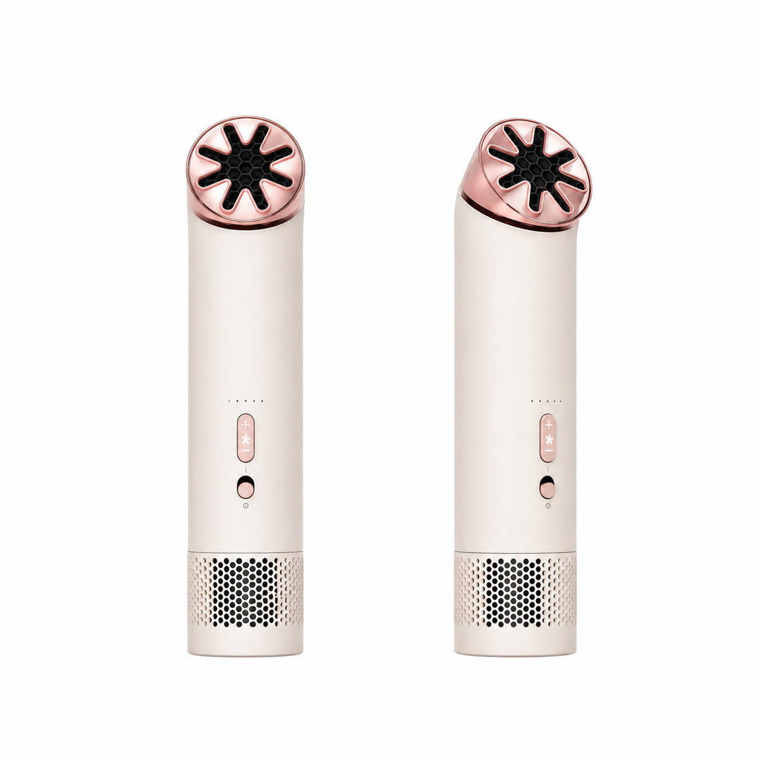 Sèche Cheveux Sans Fil Compact Avec Diffuseur Et Soin Ionique Pour Femme 0