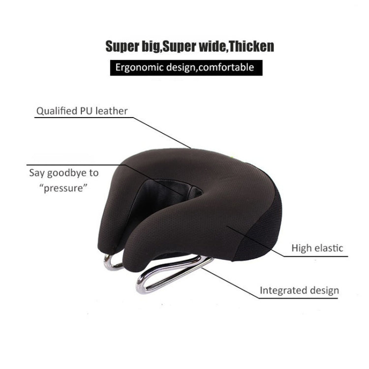 Selle de Vélo Confort Ergonomique Sans Nez pour VTT et Randonnée 3