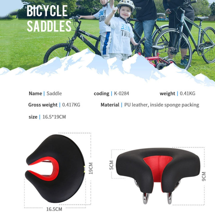 Selle de Vélo Confort Ergonomique Sans Nez pour VTT et Randonnée 6