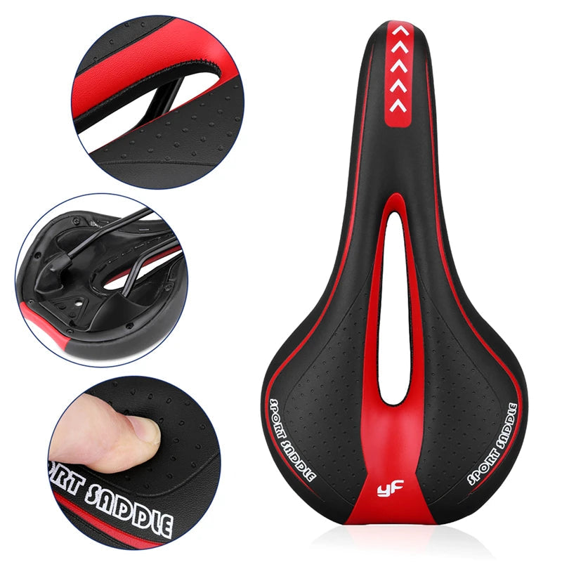 Selle de Vélo Confortable avec Cavité pour VTT et Route 7