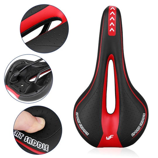 Selle de Vélo Confortable avec Cavité pour VTT et Route 7