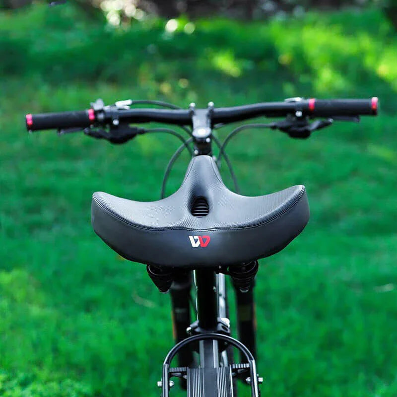 Selle de Vélo Extra Large Confortable Ergonomique en PU Simili Cuir 4