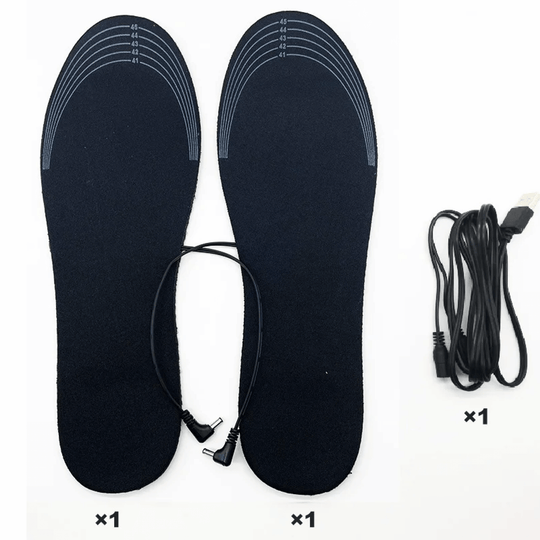 Semelles Chauffantes Rechargeables pour Hommes et Femmes 0
