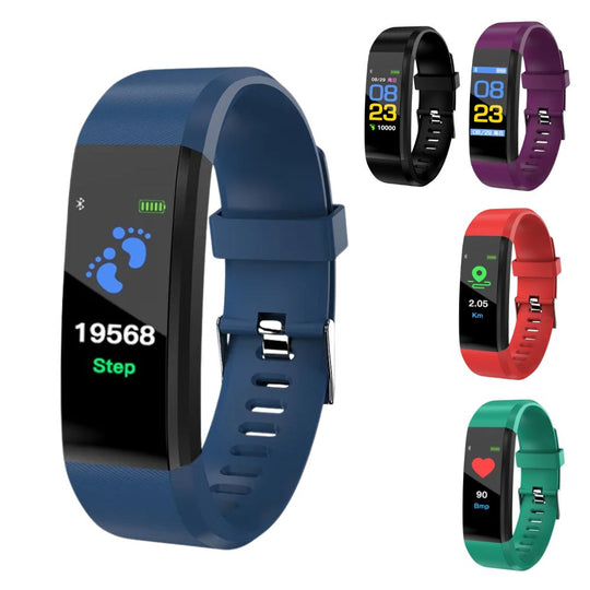 Montre connectée pour seniors avec suivi de la santé et fonctions de fitness