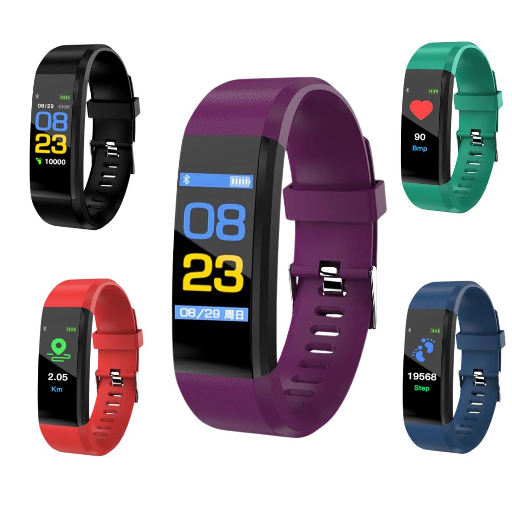 Montre connectée pour seniors avec suivi de la santé et fonctions de fitness