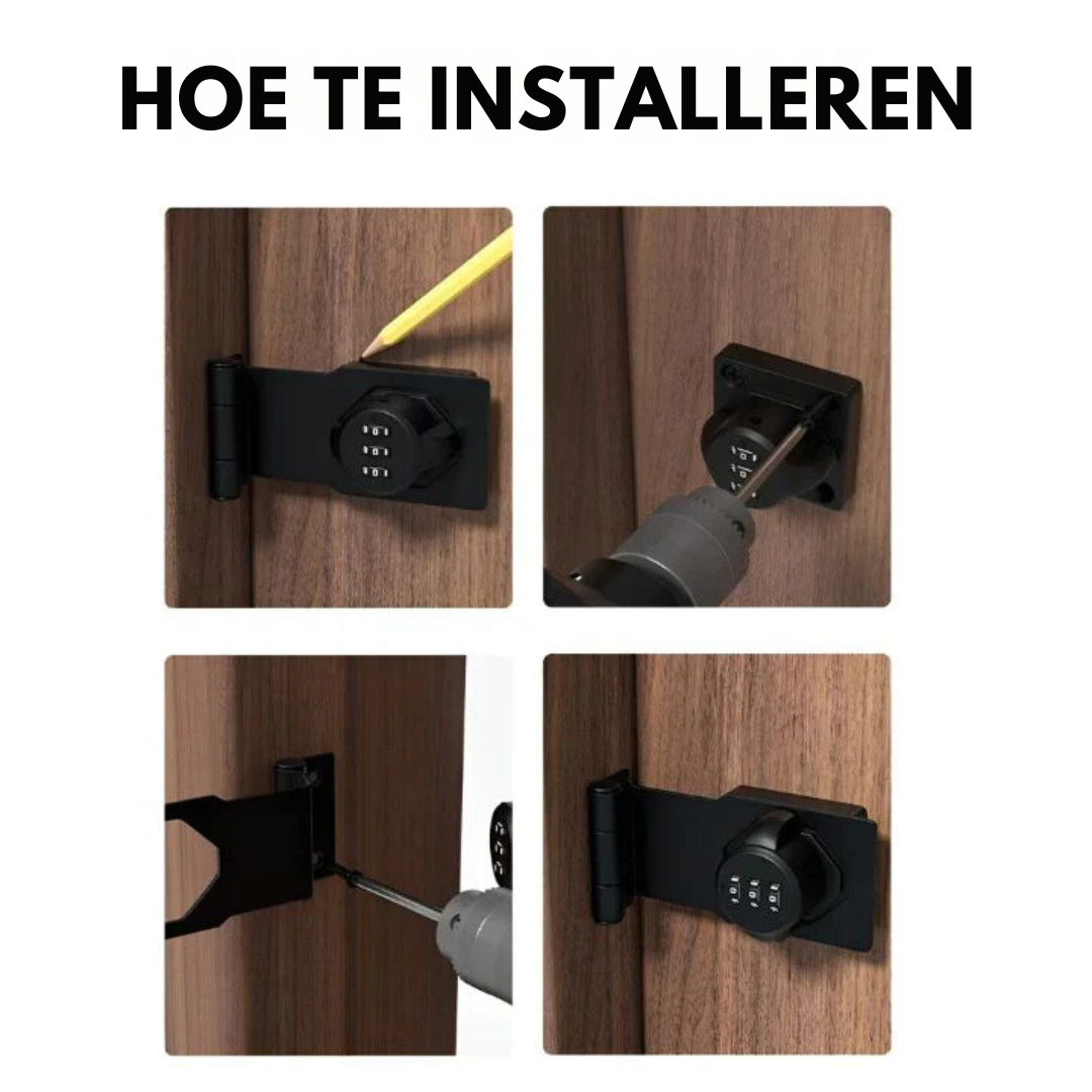Serrure à Combinaison Pratique pour Maison et Bureau 5