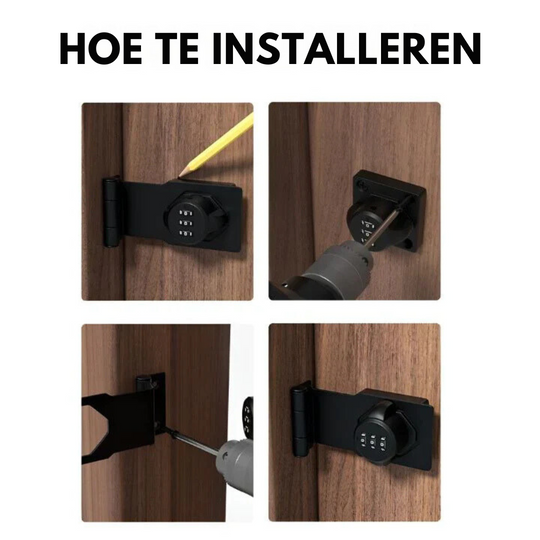 Serrure à Combinaison Pratique pour Maison et Bureau 5