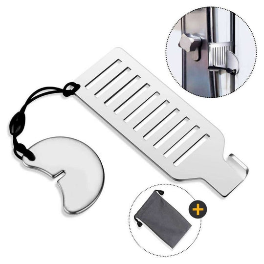 Serrure de Porte Antivol Portable Compacte 5