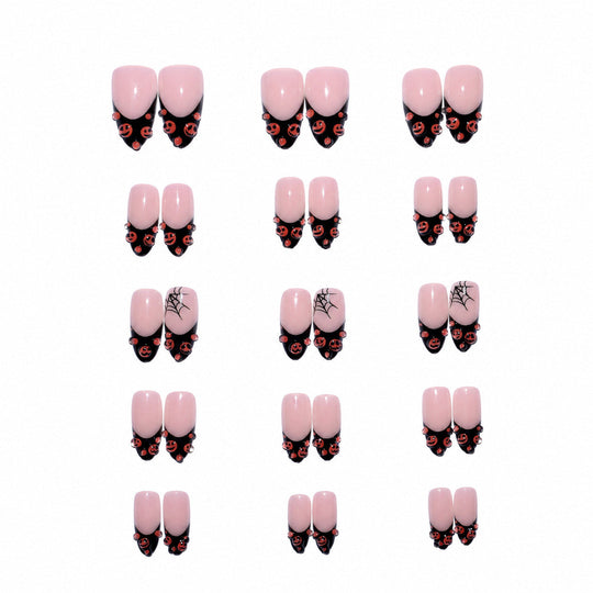 Set d'Ongles à Pression Thème Halloween pour Femme 3