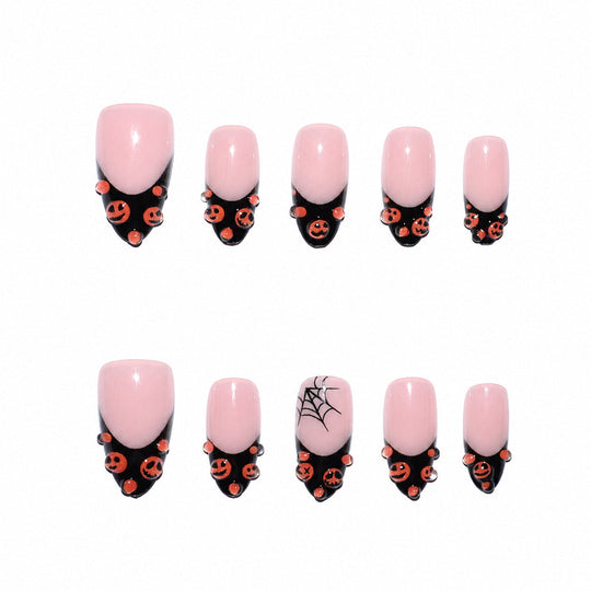 Set d'Ongles à Pression Thème Halloween pour Femme 4