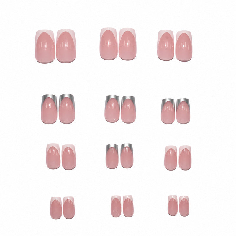 Set d'ongles autocollants pour femme style créatif 3