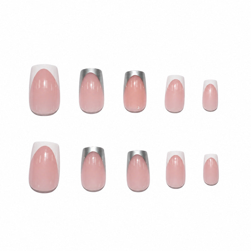 Set d'ongles autocollants pour femme style créatif 4