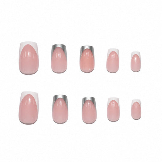 Set d'ongles autocollants pour femme style créatif 4