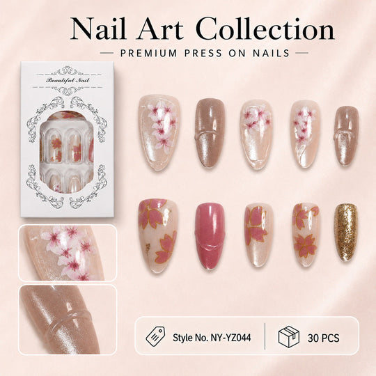 Set d'ongles pour femmes avec designs variés 0