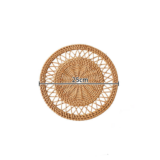 Set de Table en Rotin Fait Main pour Dames 0