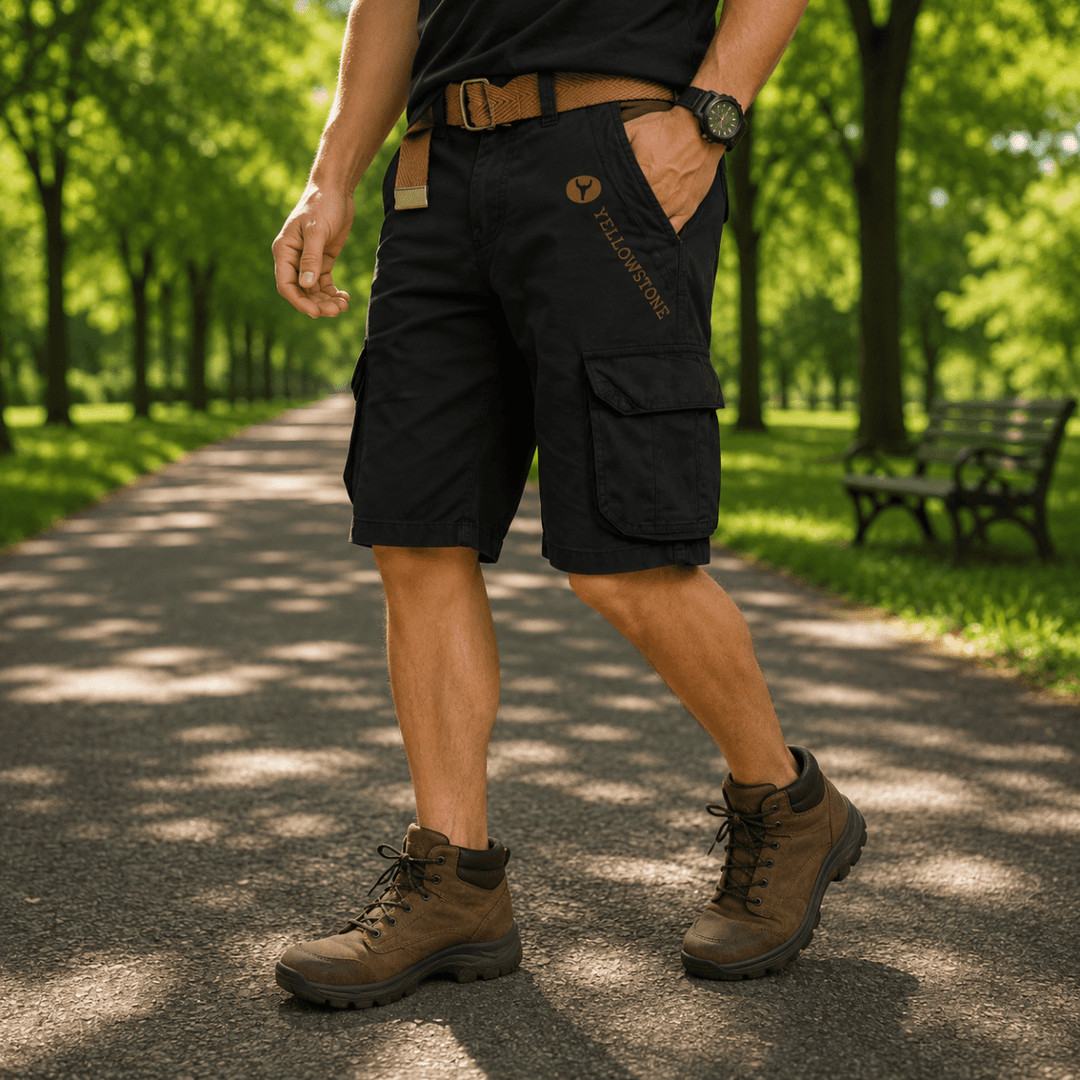 Short Cargo Homme Pratique Avec Poches Utilitaires 1
