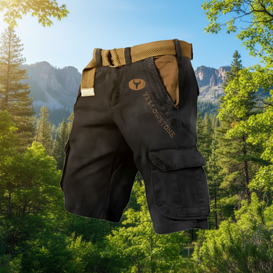 Short Homme Cargo Pratique et Confortable avec Poches Multiples 3