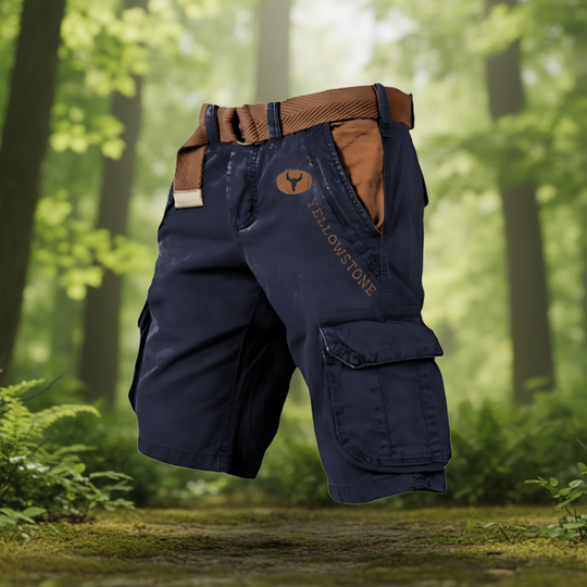 Short Homme Cargo Pratique et Confortable avec Poches Multiples 4