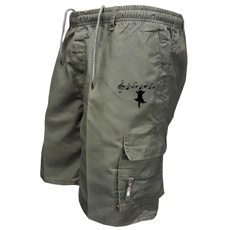 Short d'été pour hommes avec poches utilitaires 0