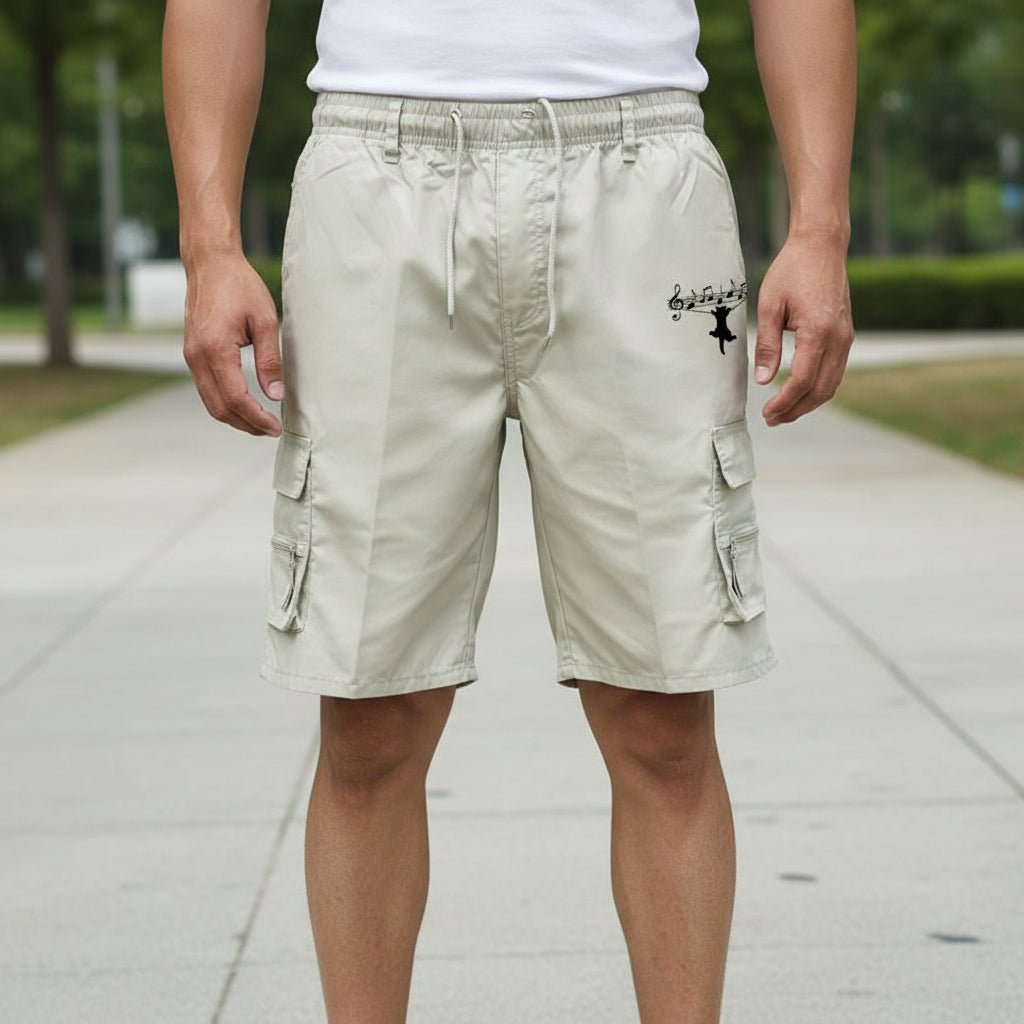 Short d'été pour hommes avec poches utilitaires 1